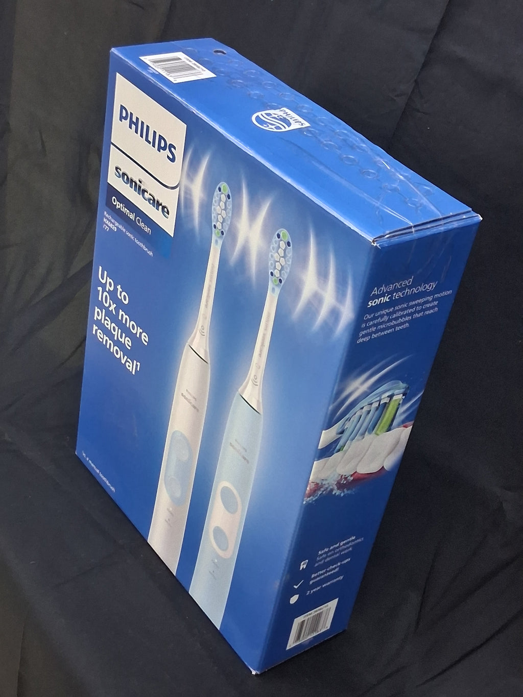 2-Pack Philips Sonicare Optimal Clean 4-Setting Electric Toothbrushes — Brush Heads Sold Separately