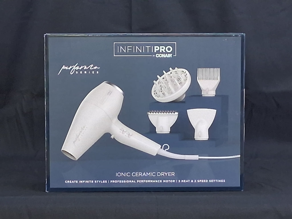 Conair InfinityPro 1875W Hair Dryer — Ionic Technology, Concentrator & Diffuser Included