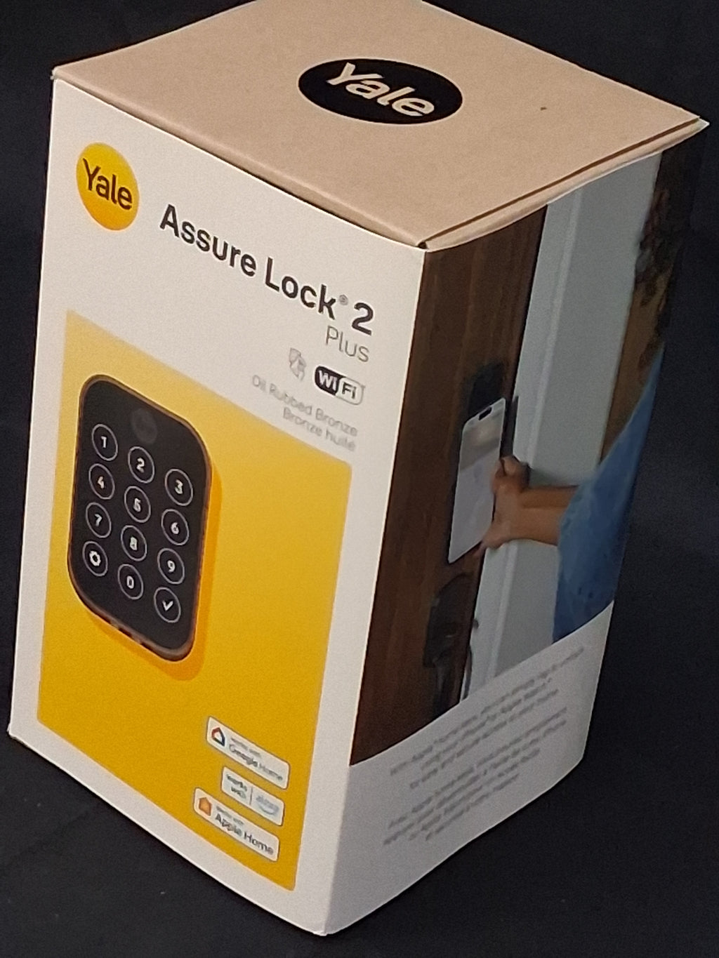 Yale Assure Lock 2 Plus Smart Deadbolt — Built-In Wi-Fi, App Control, Alexa & Google Compatible