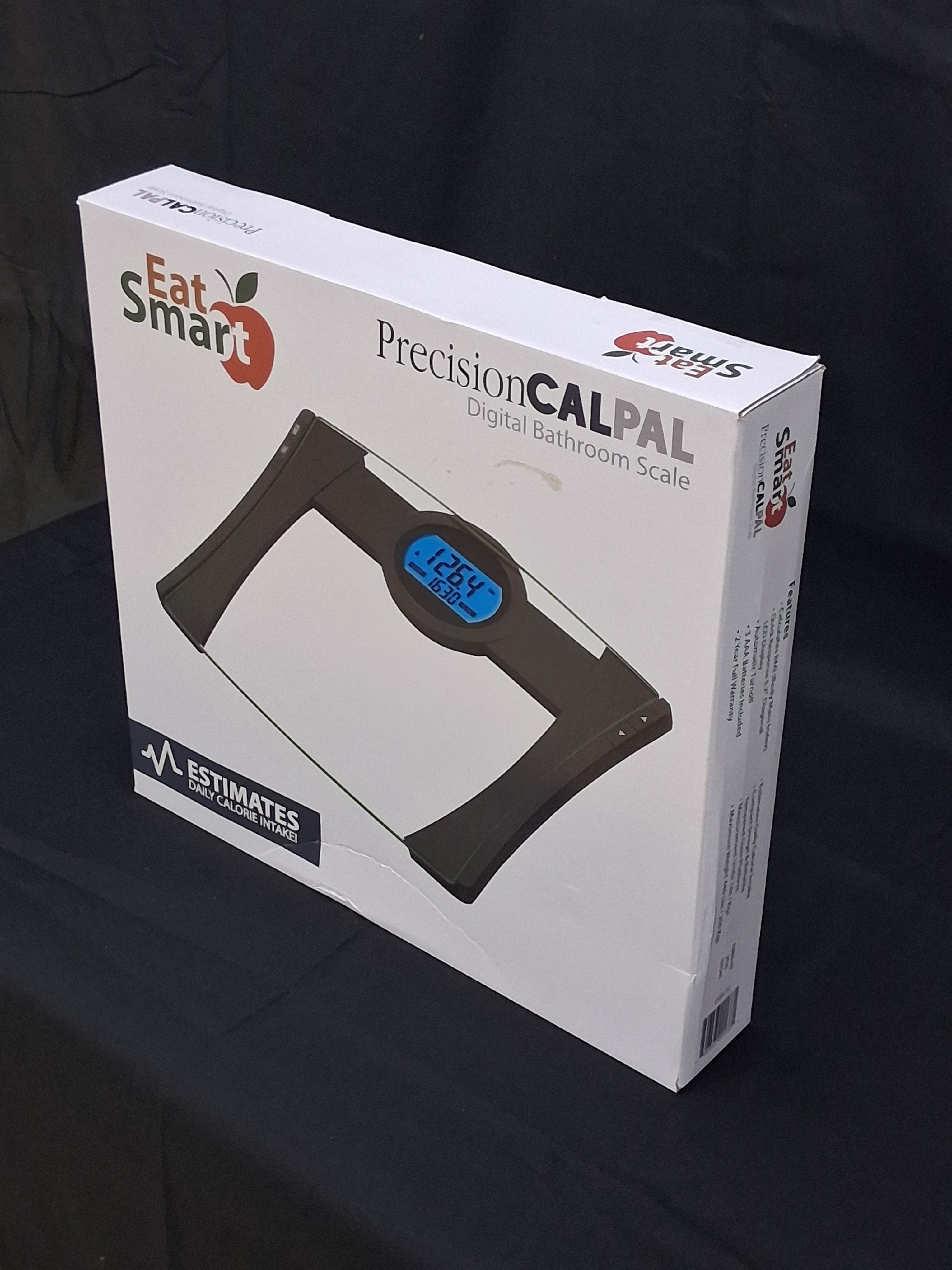EatSmart Precision CalPal Digital Bathroom Scale — BMI Tracking & Calorie Calculator