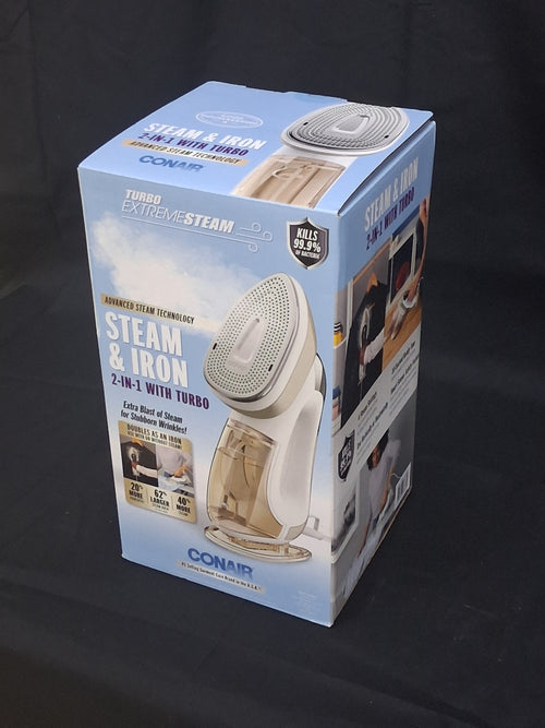 Conair Extreme Steam Full-Size Iron with Turbo Shot & Steam Burst — 1700W