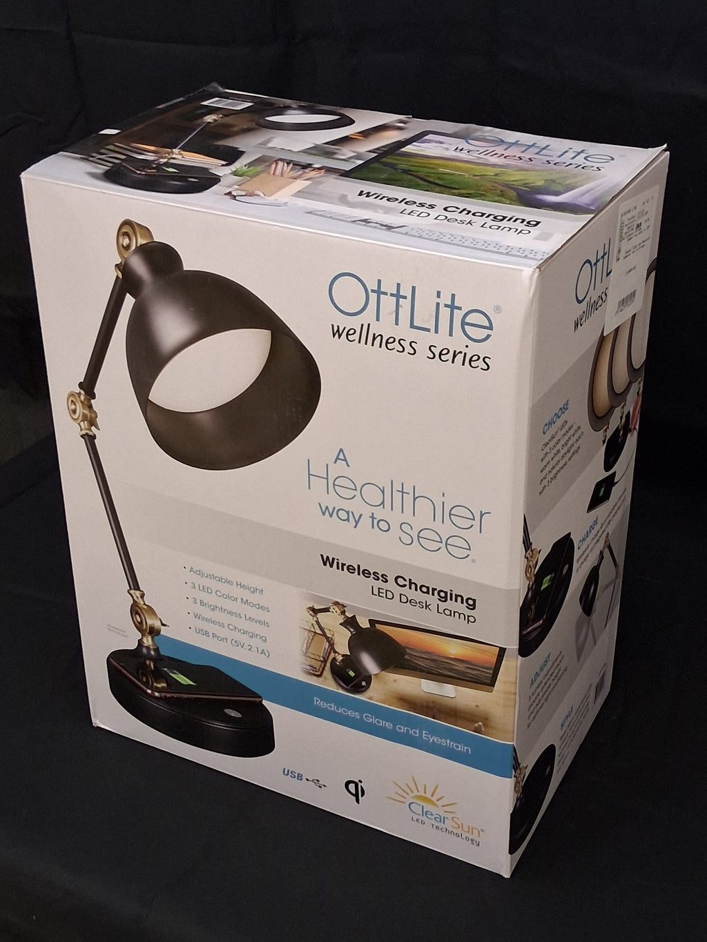 OttLite Wellness Series LED Desk Lamp – Natural Daylight Light