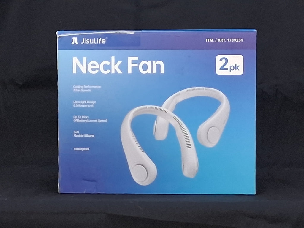 JisuLife Neck Fan – 1 Hands-Free Wearable Personal Fan (was a 2-Pack)