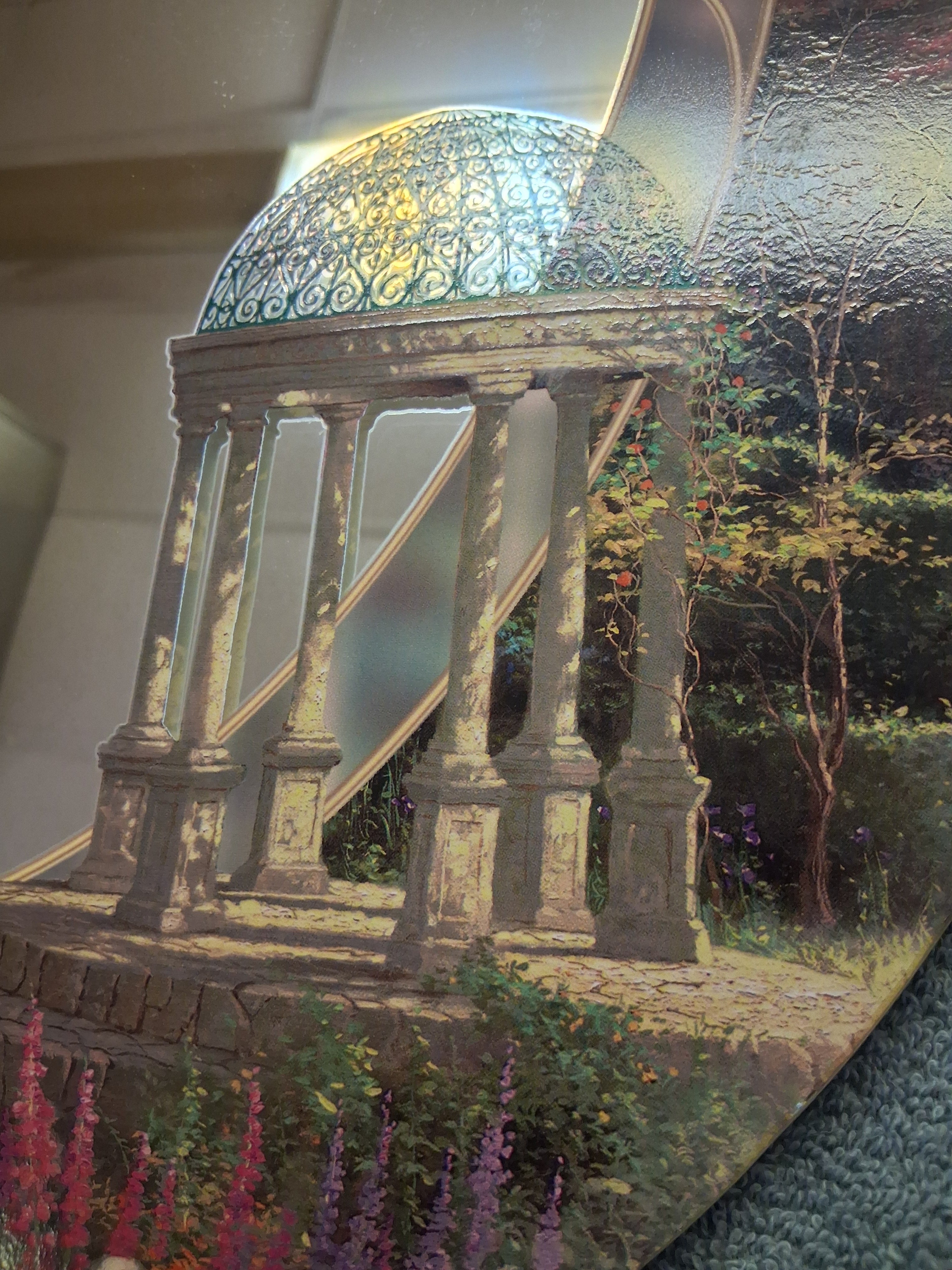 Thomas Kinkade Reflections of Peace Limited Edition Mirror – Bradford Exchange