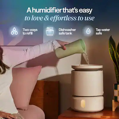 Blueair Dreamwell Air Humidifier — HEPASilent Technology, Bedroom & Small Spaces