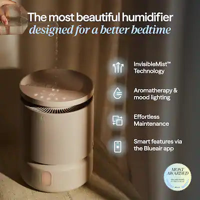 Blueair Dreamwell Air Humidifier — HEPASilent Technology, Bedroom & Small Spaces