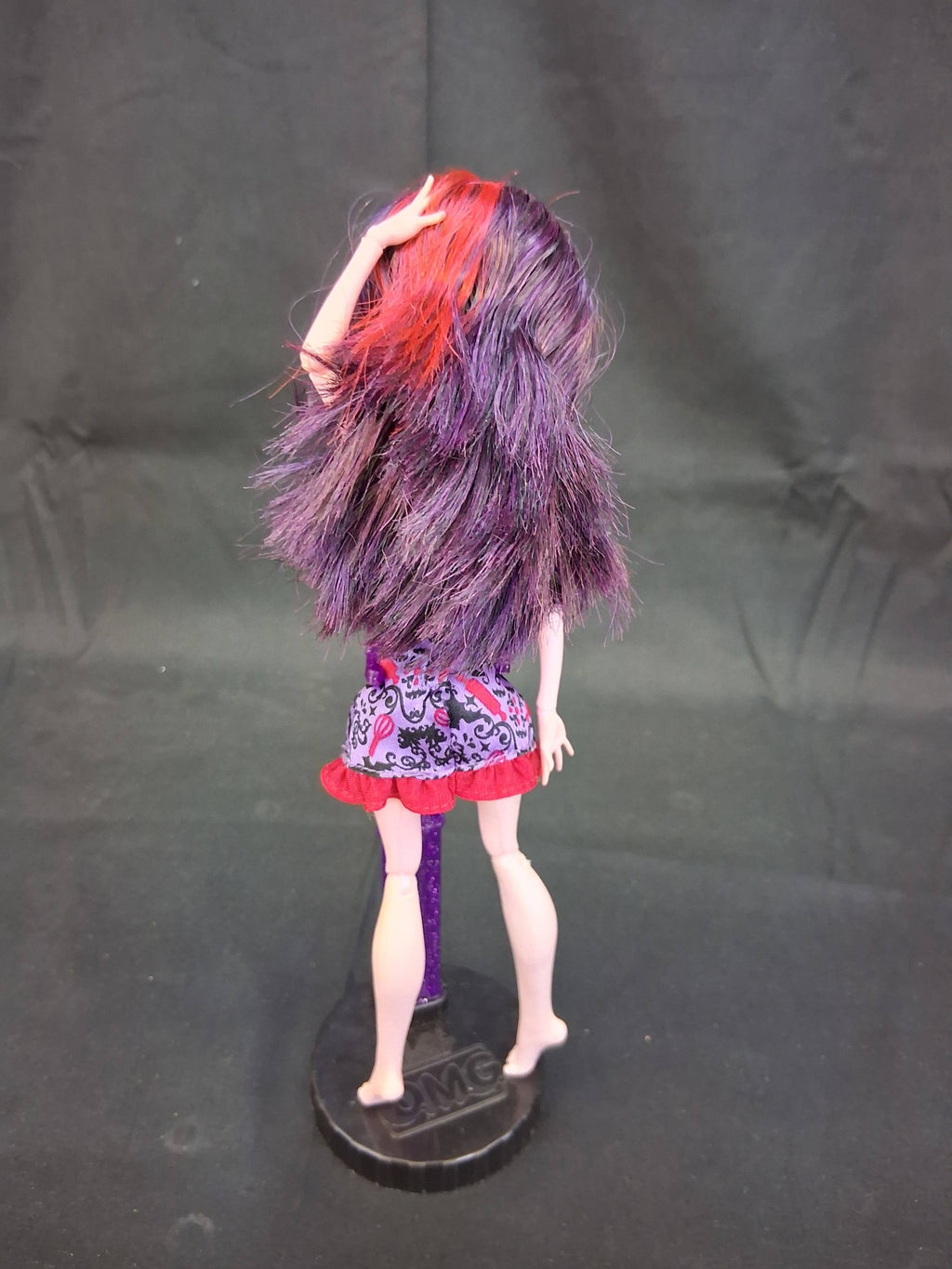 Monster High Ghoul Fair Elissabat OOAK Art Doll – Mattel Gen 1 (2015)