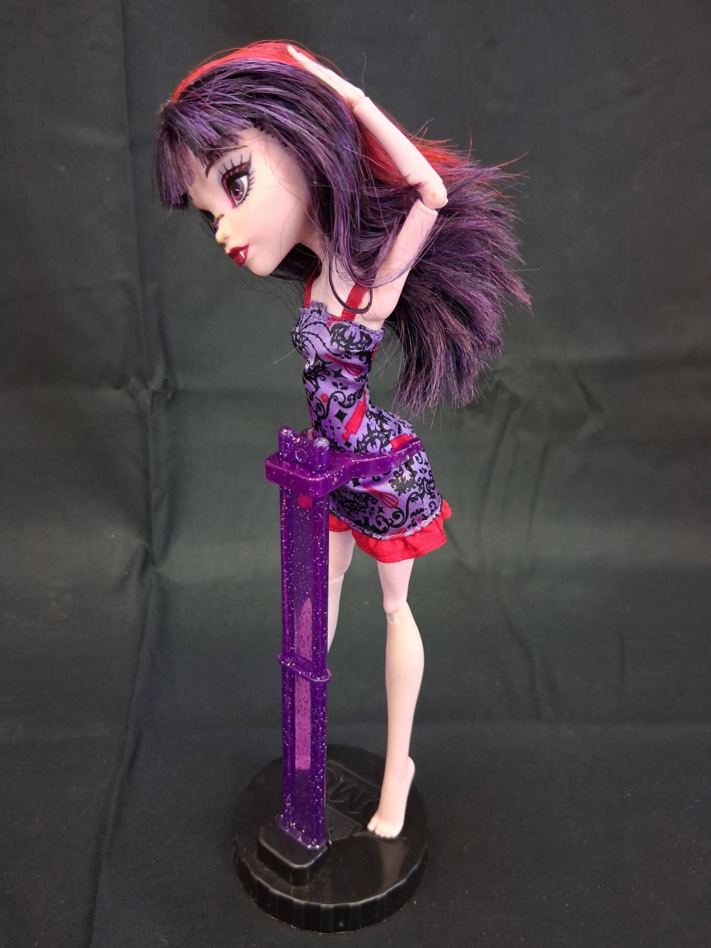 Monster High Ghoul Fair Elissabat OOAK Art Doll – Mattel Gen 1 (2015)
