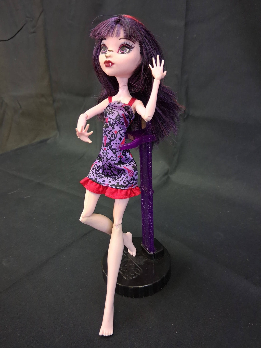 Monster High Ghoul Fair Elissabat OOAK Art Doll – Mattel Gen 1 (2015)