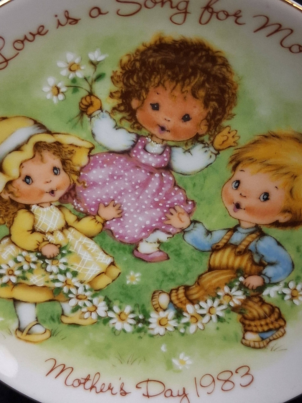 Avon “Love is a Song” Mother’s Day Collector Plate (1983)