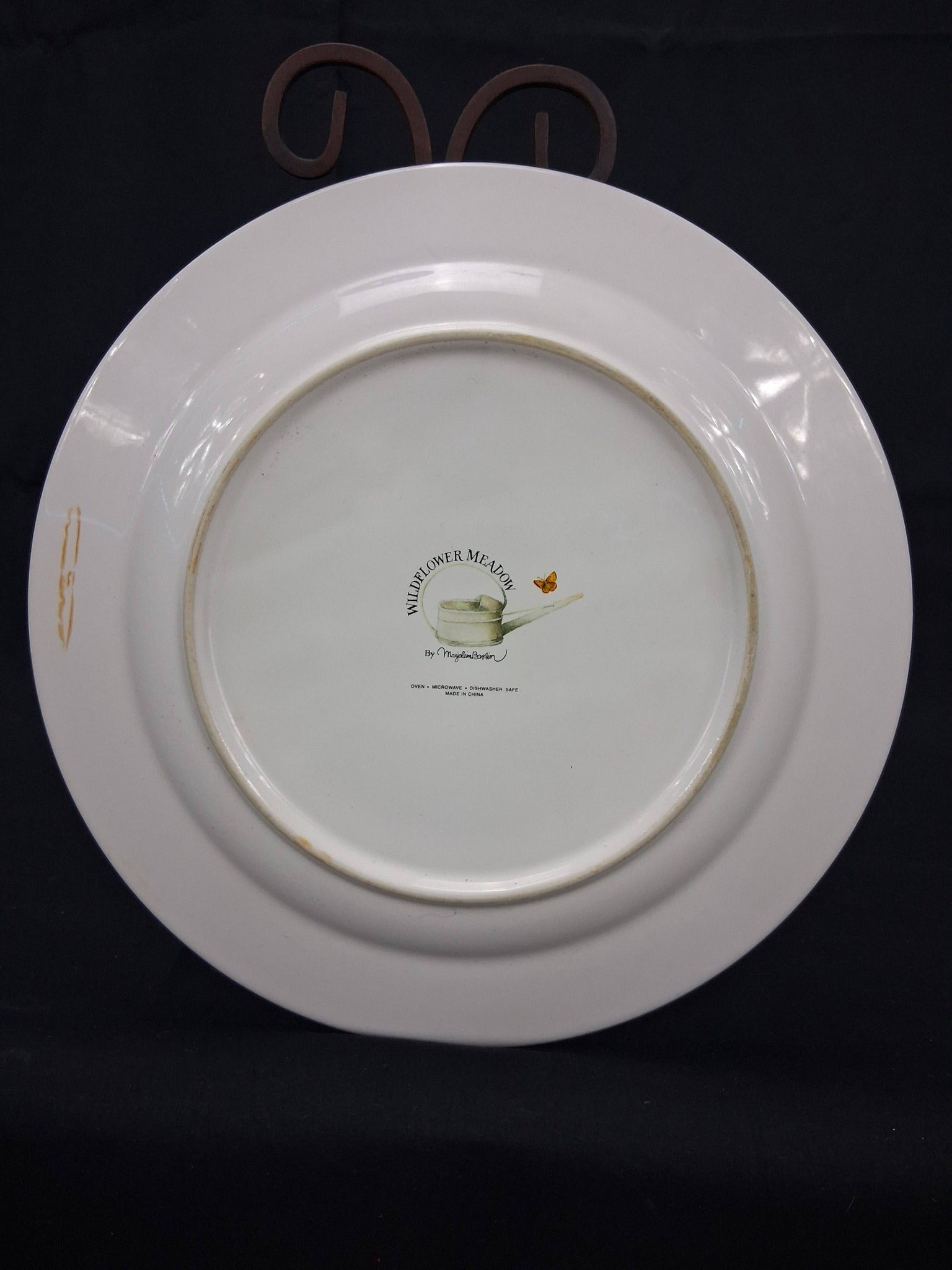 Marjolein Bastin Wildflower Meadow Dinner Plate – 10.75" Porcelain (1997, Discontinued)