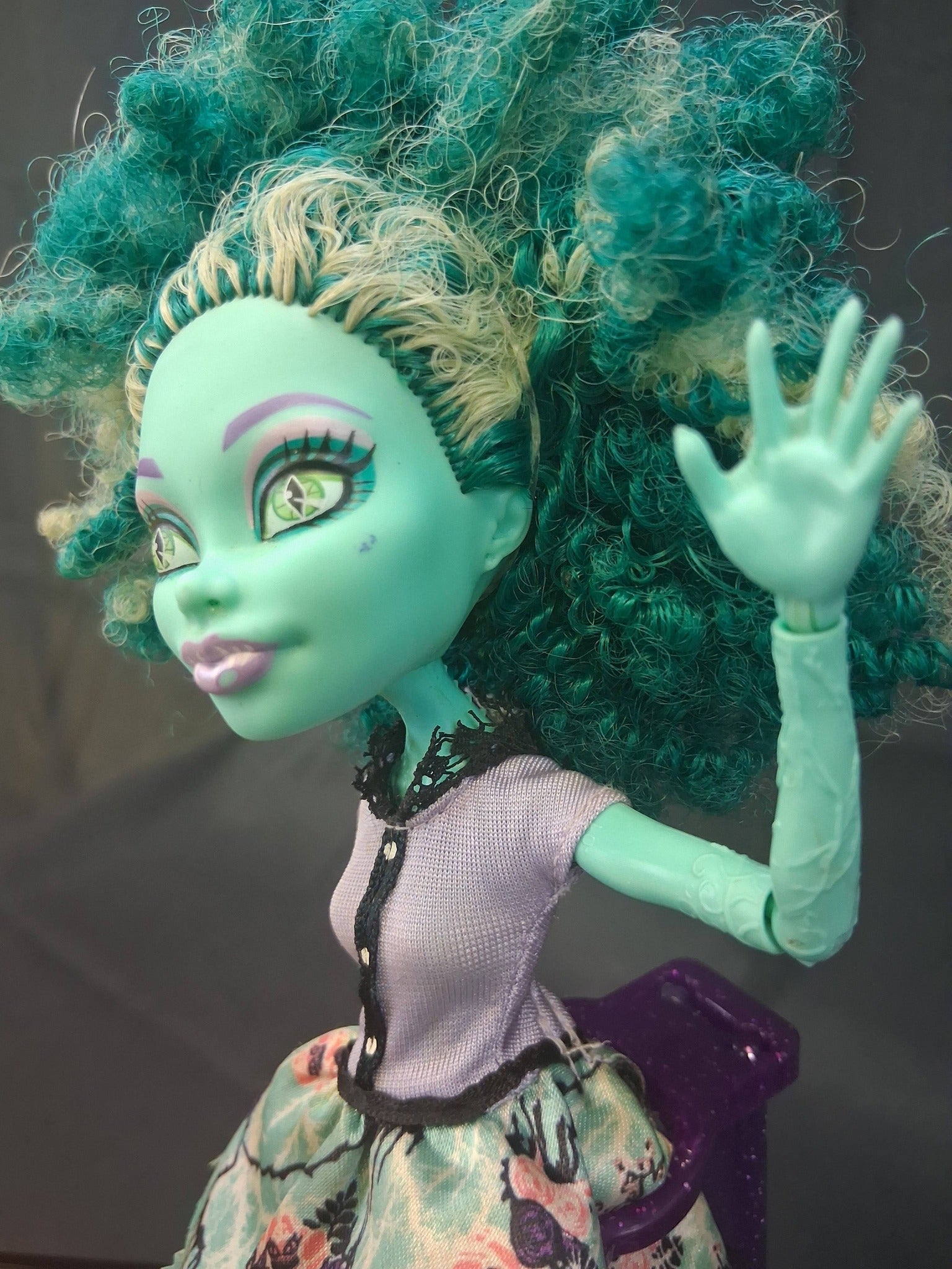 Monster High Honey Swamp Fashion Doll – Frights, Camera, Action! (Gen 1)