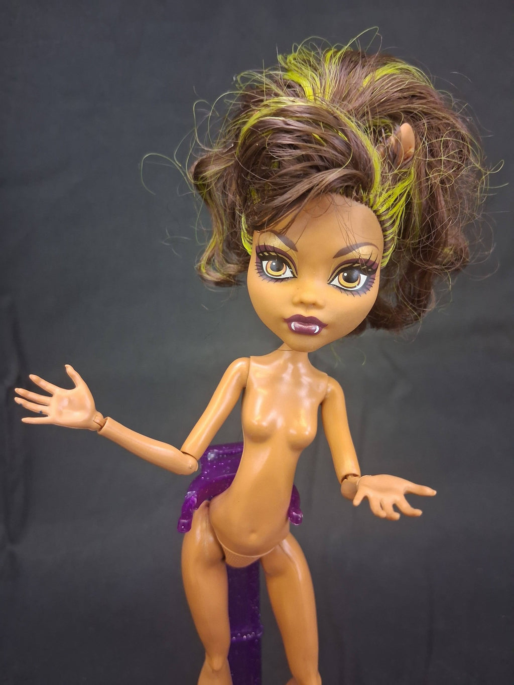 Monster High Clawdeen Wolf Fashion Doll – Music Festival (Gen 1)