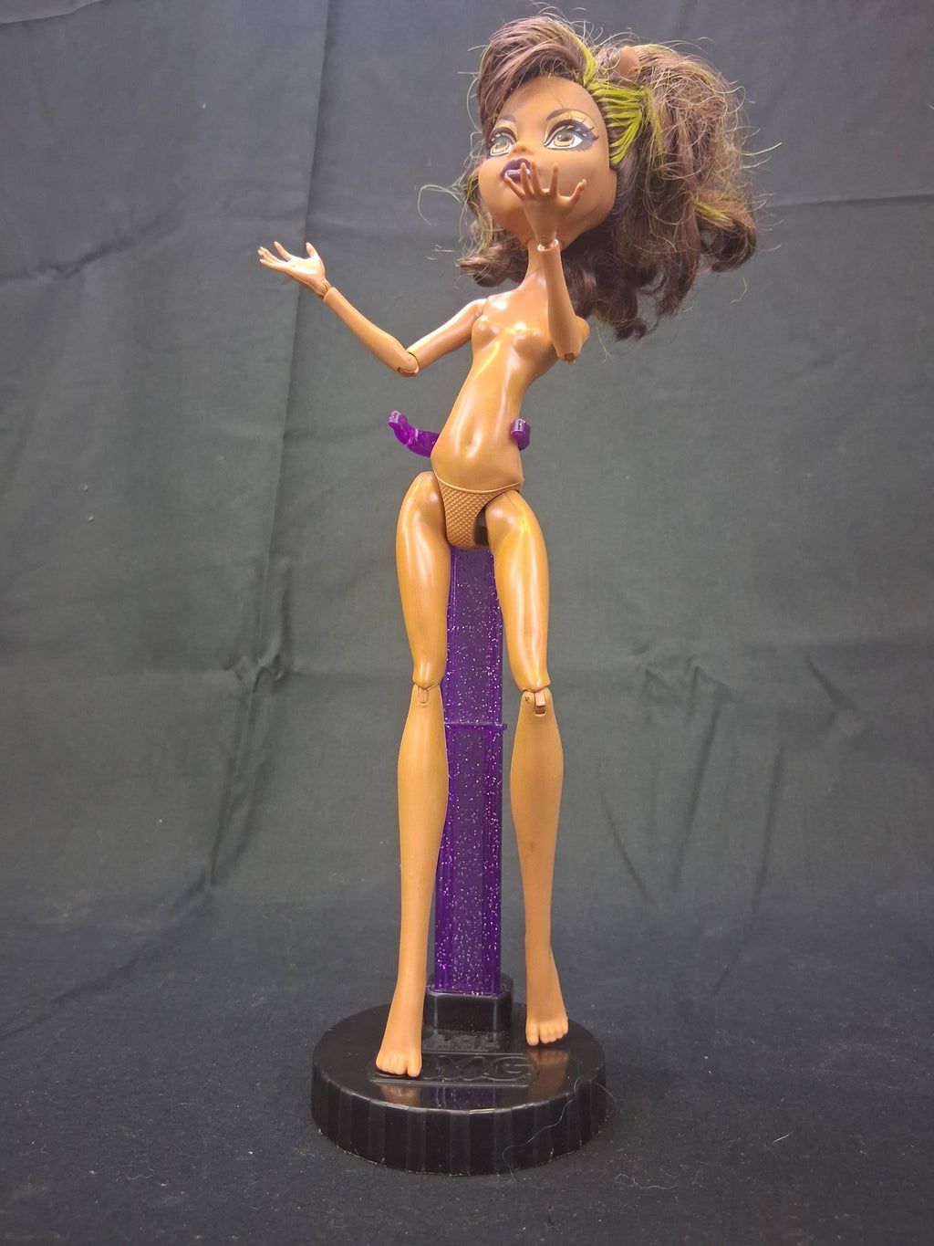 Monster High Clawdeen Wolf Fashion Doll – Music Festival (Gen 1)