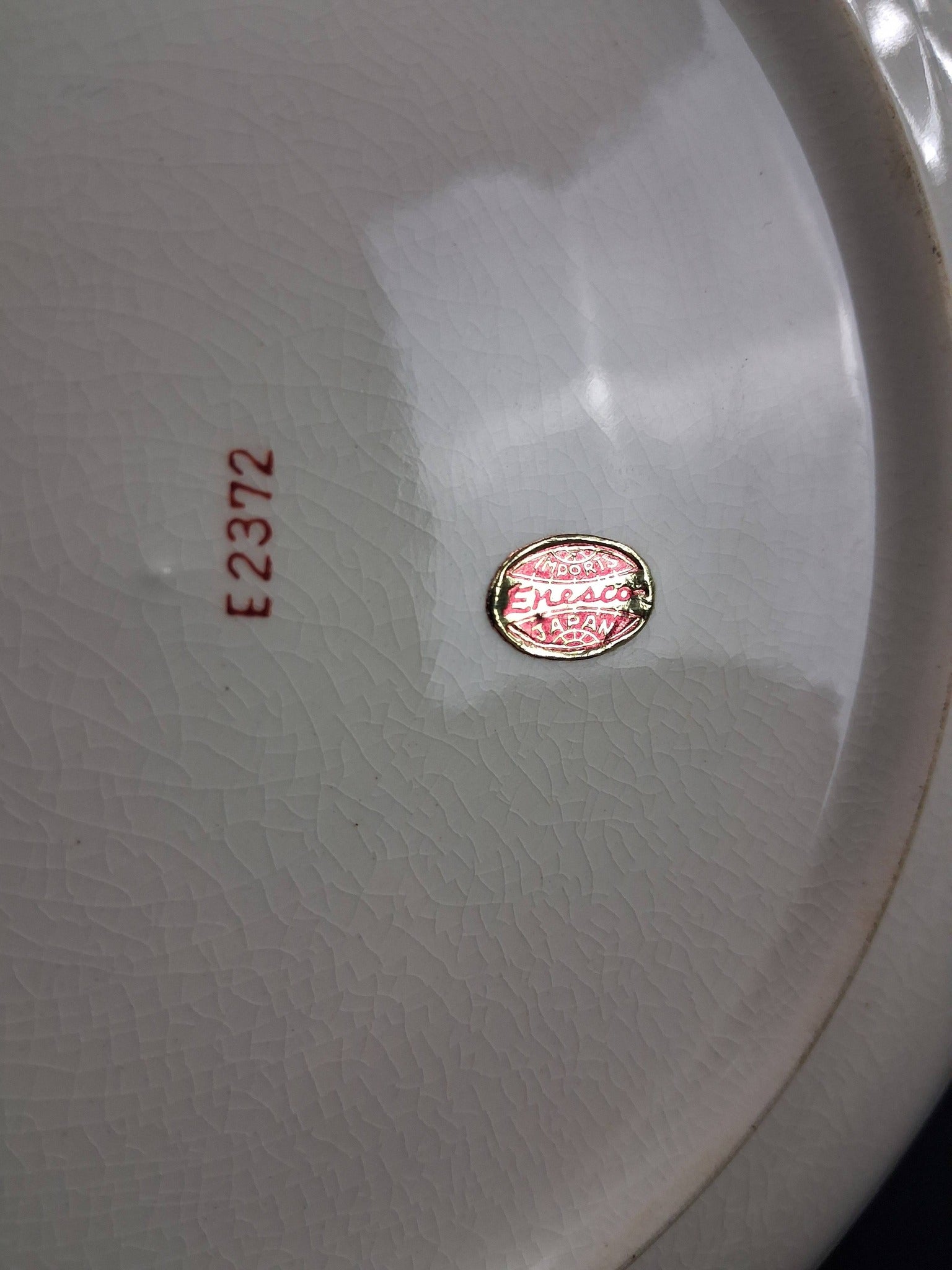 T. Nagasaki Signed Japanese Porcelain Floral Plate (c. 1950s–1960s)