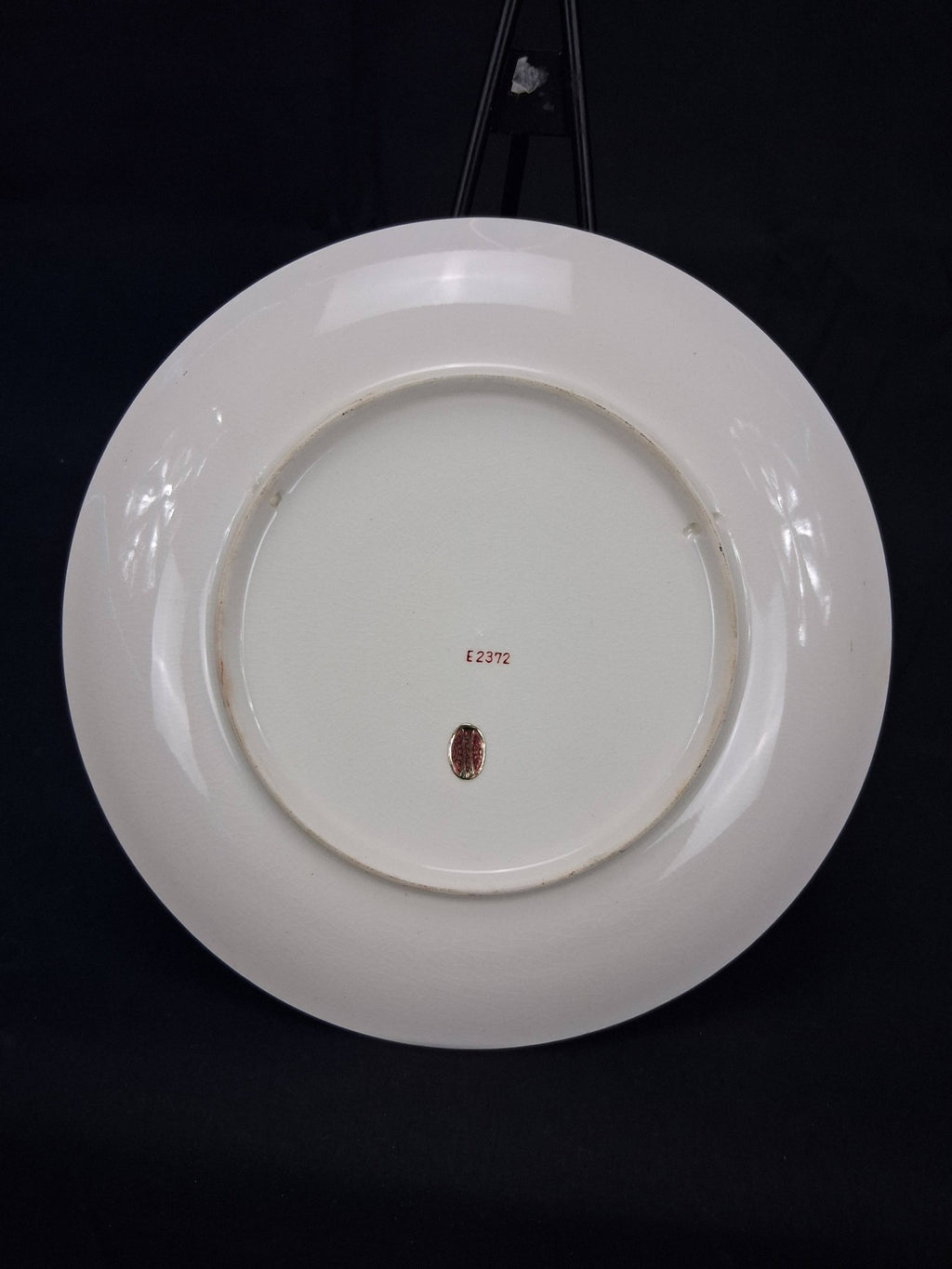 T. Nagasaki Signed Japanese Porcelain Floral Plate (c. 1950s–1960s)
