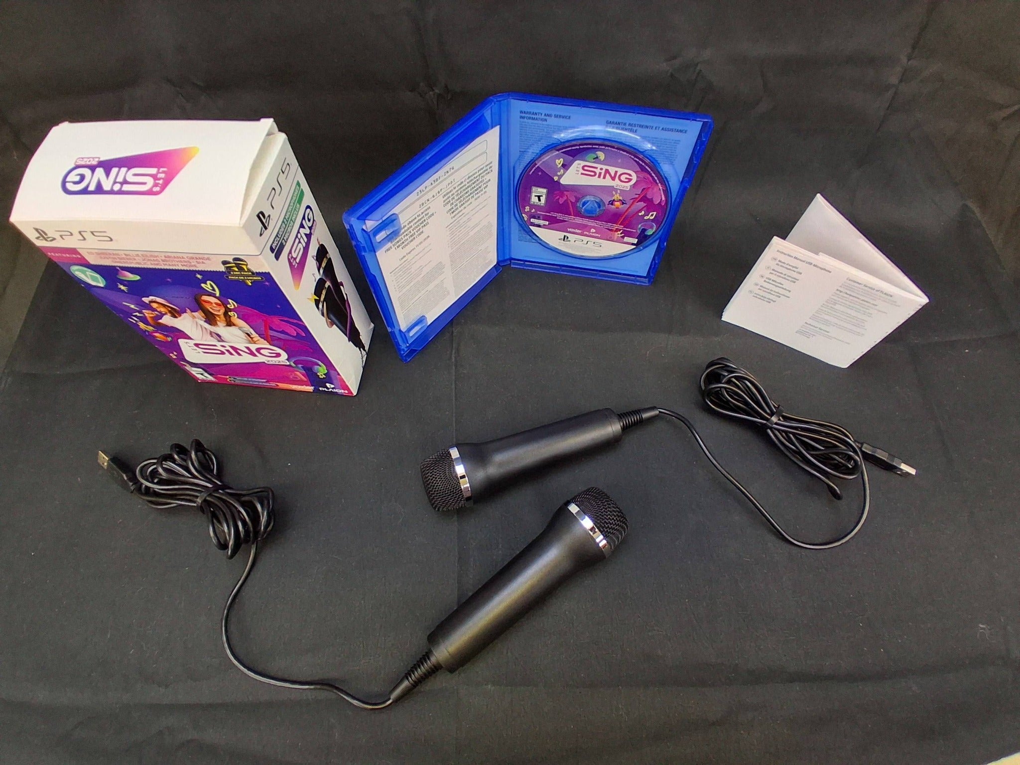 Let's Sing 2025 – 2-Mic Bundle (PlayStation 5)