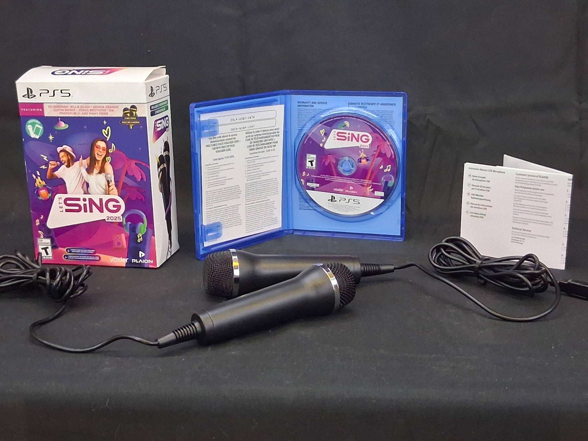Let's Sing 2025 – 2-Mic Bundle (PlayStation 5)