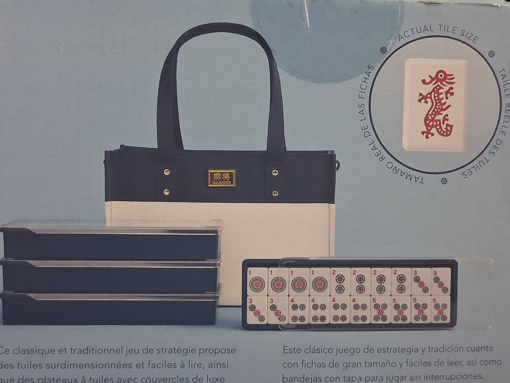 American Mahjong Set with Carrying Case