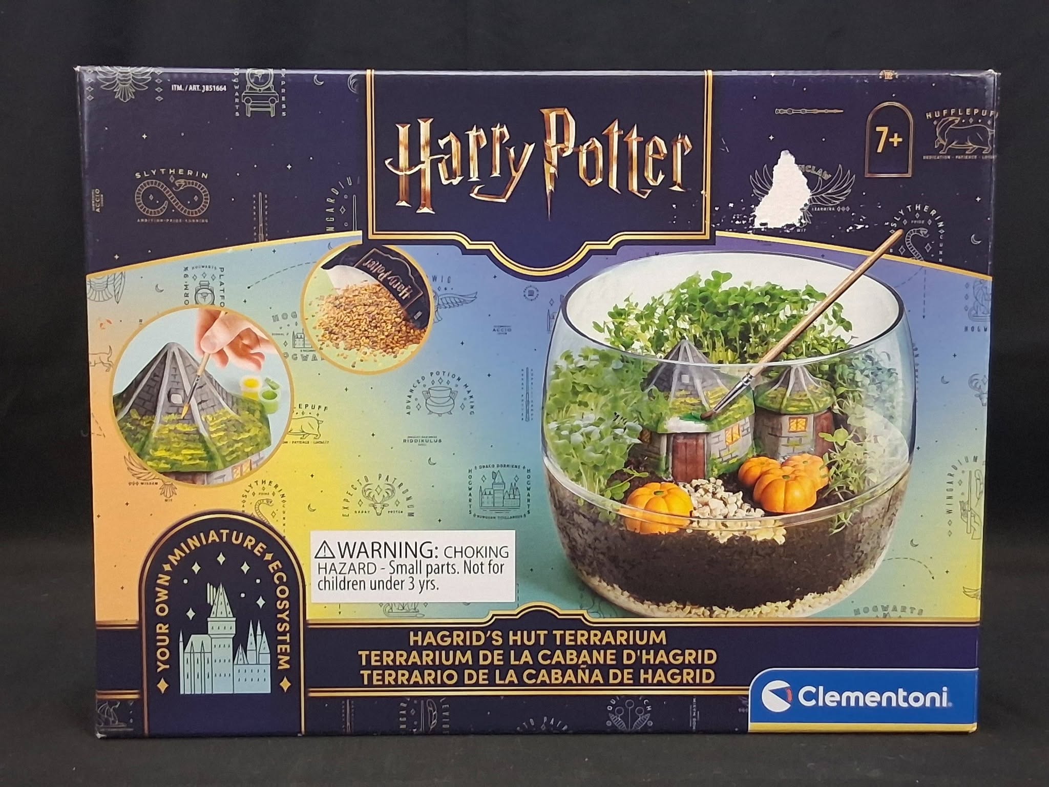 Harry Potter Hagrid’s Hut Terrarium Kit by Clementoni – Mini Ecosystem