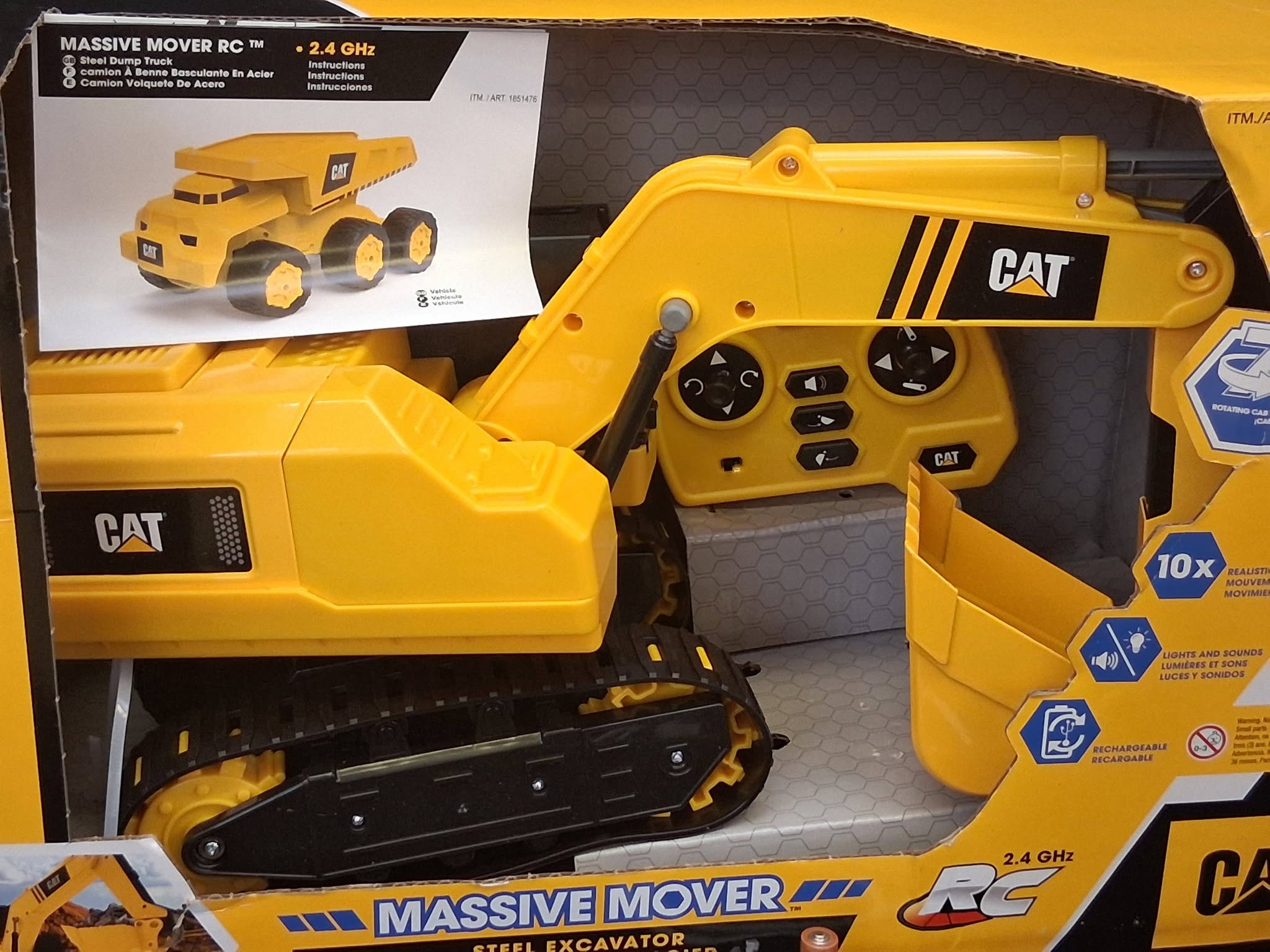 CAT Massive Mover RC Steel Excavator