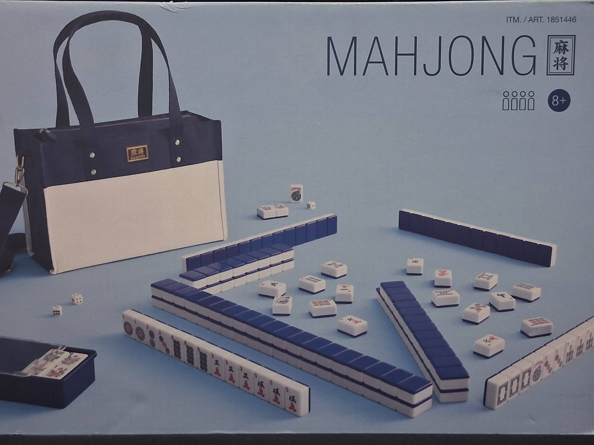 American Mahjong Set with Carrying Case