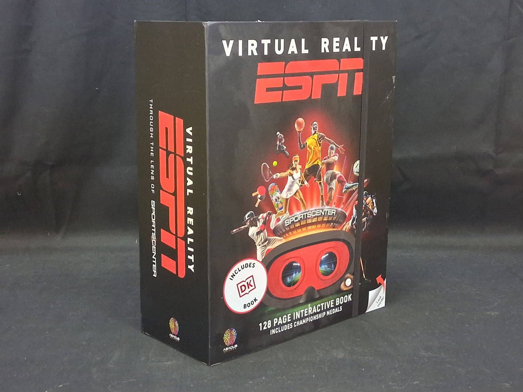 Virtual Reality ESPN VR Gift Box Set – Goggles, Interactive Book, Medals & Abacus