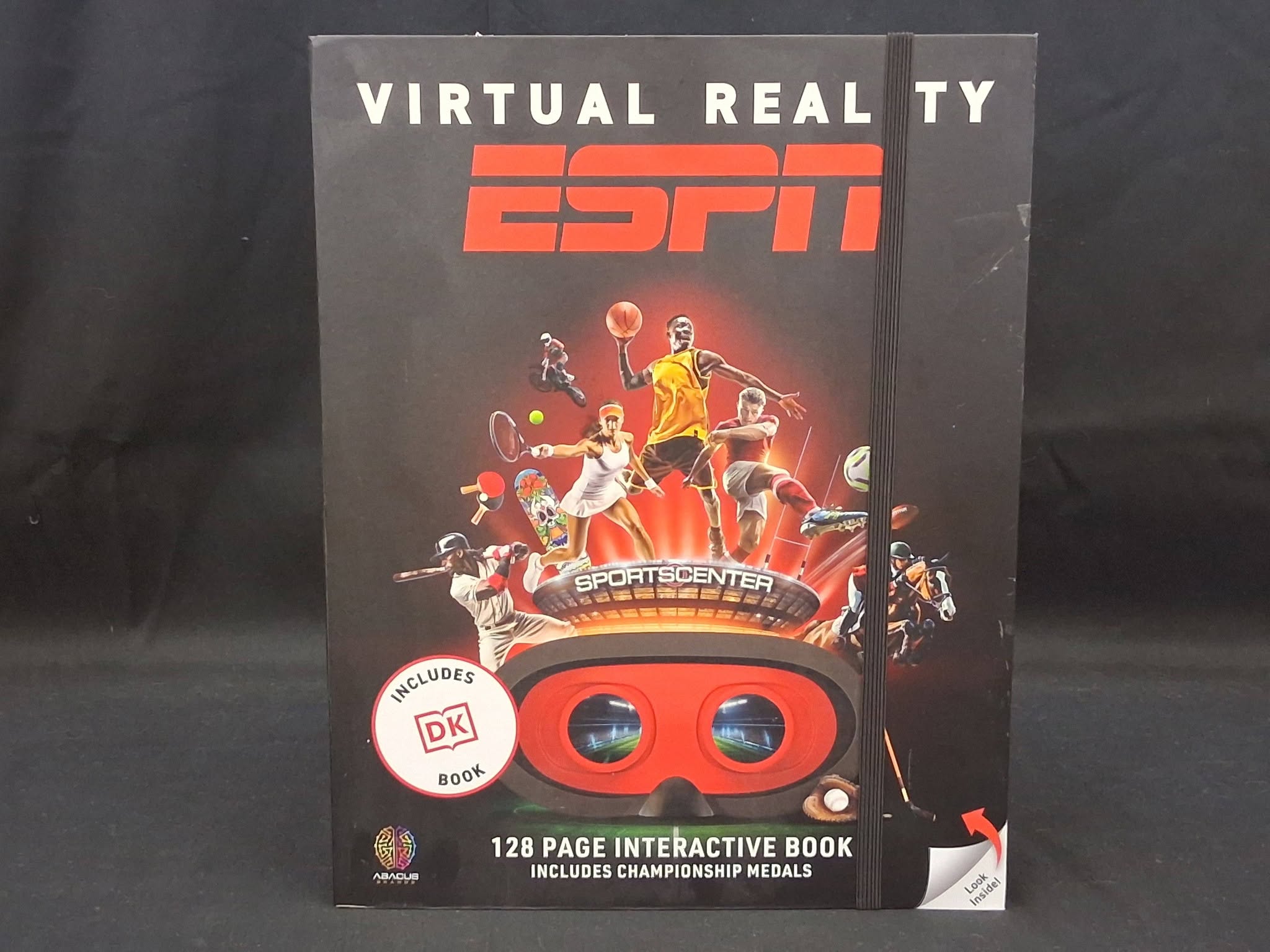 Virtual Reality ESPN VR Gift Box Set – Goggles, Interactive Book, Medals & Abacus