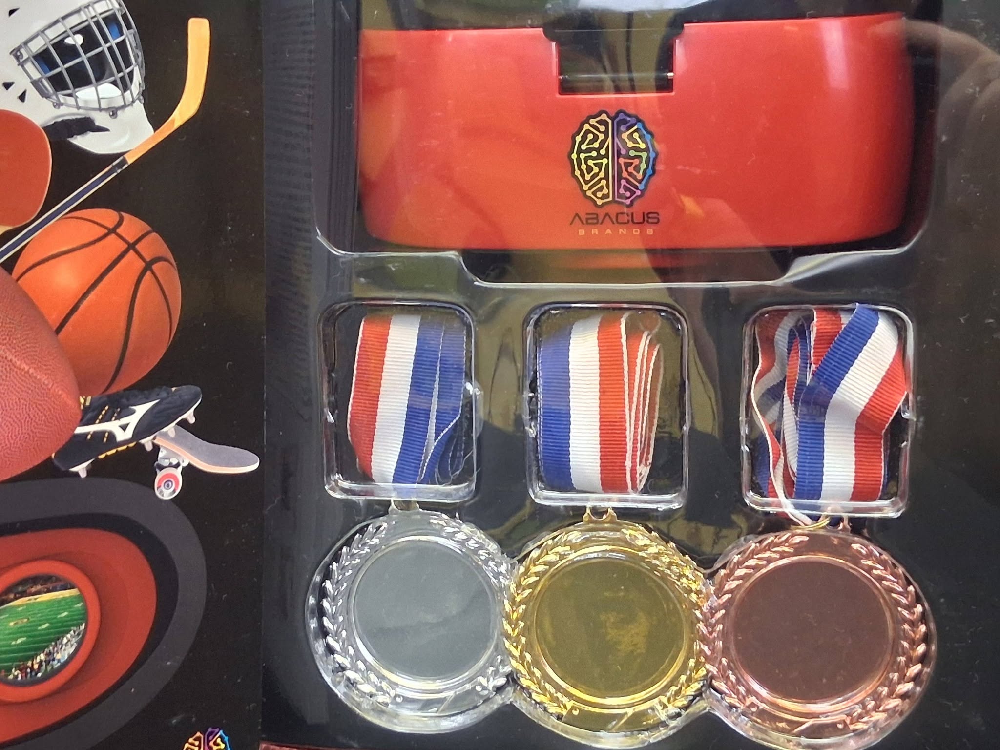 Virtual Reality ESPN VR Gift Box Set – Goggles, Interactive Book, Medals & Abacus