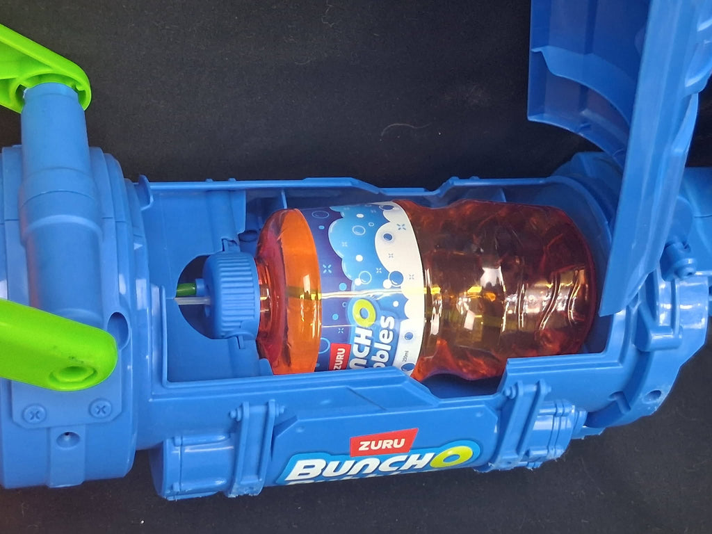 Bunch O Bubbles Bubble Blaster + Bunch O Bubble Spinning Barrel Motorized LED Bubble Blaster– Returns