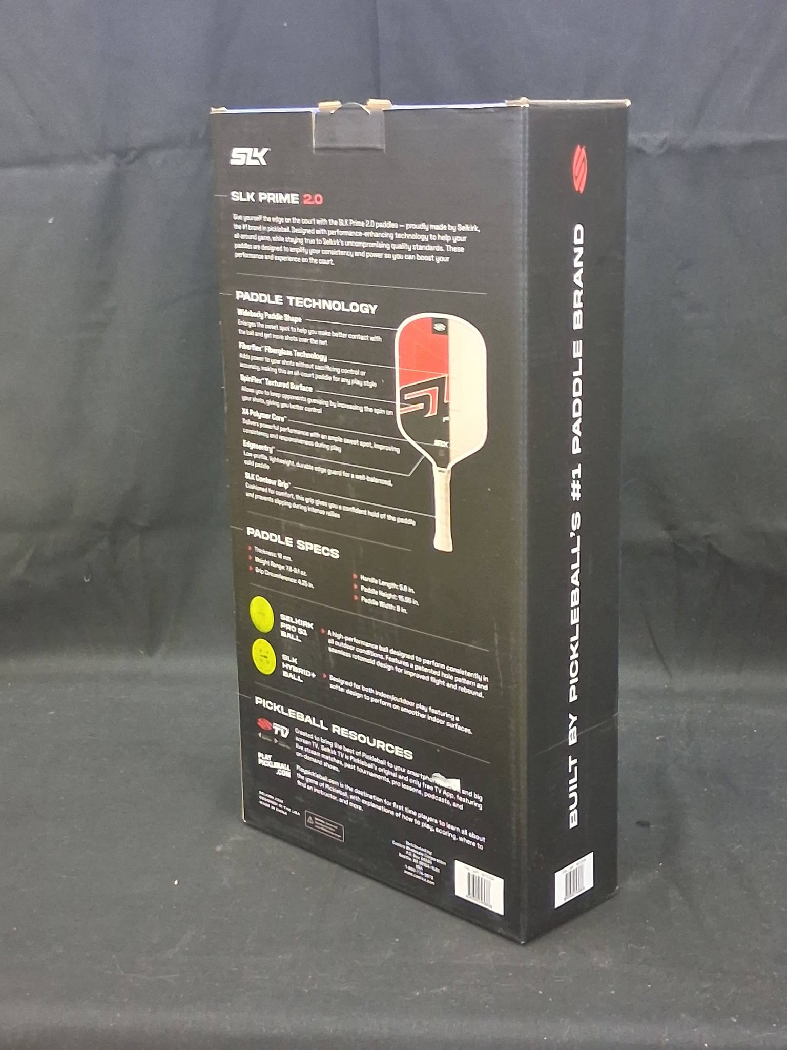 SLK Premium Pickleball Set PRIME 2.0 – 2 Paddles, 4 Balls & Carry Bag