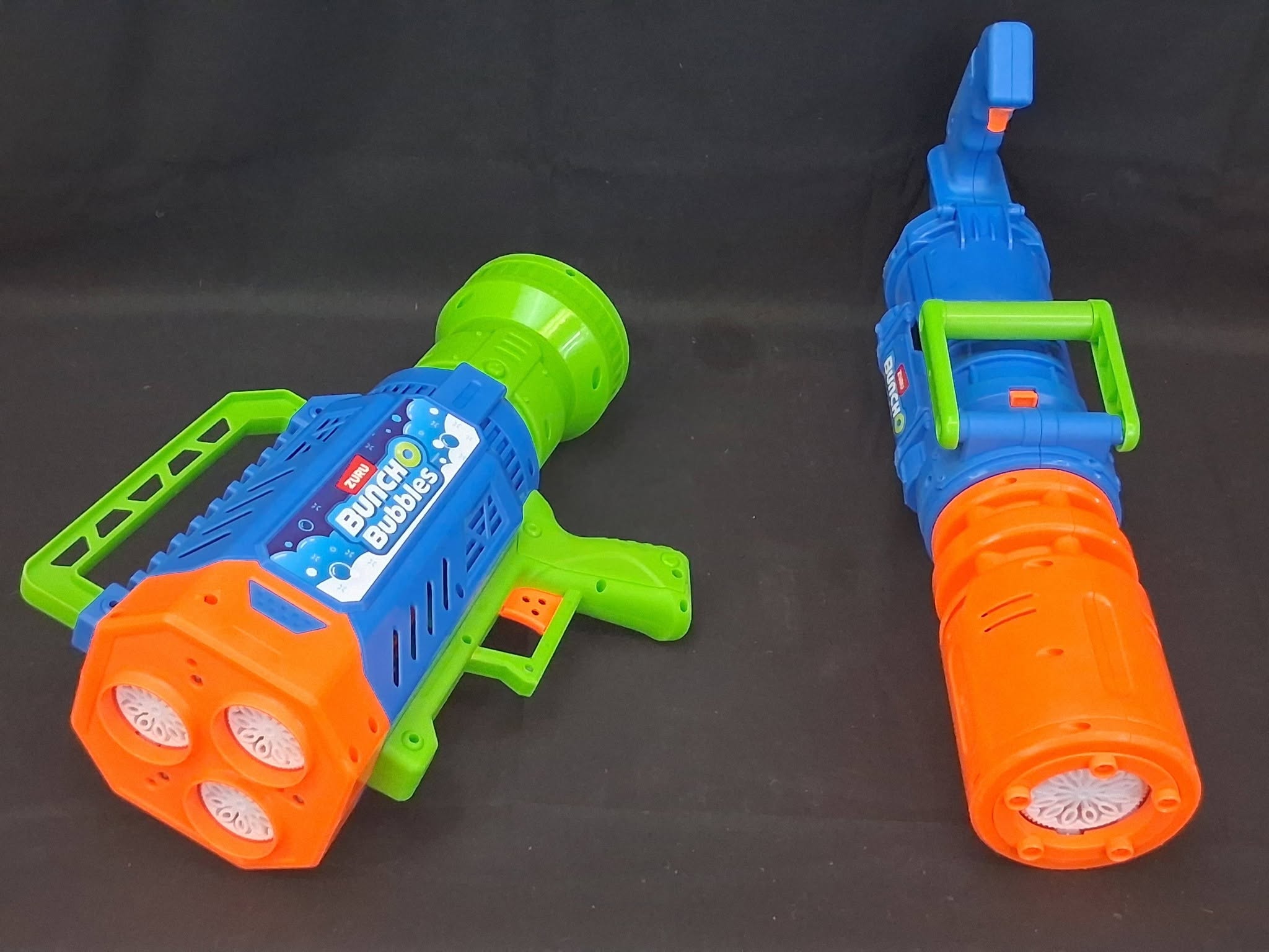 Bunch O Bubbles Bubble Blaster + Bunch O Bubble Spinning Barrel Motorized LED Bubble Blaster– Returns