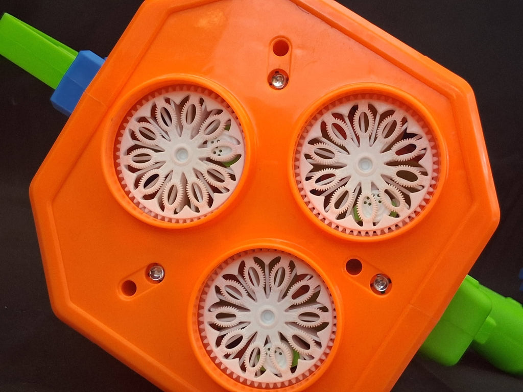 Bunch O Bubbles Bubble Blaster + Bunch O Bubble Spinning Barrel Motorized LED Bubble Blaster– Returns