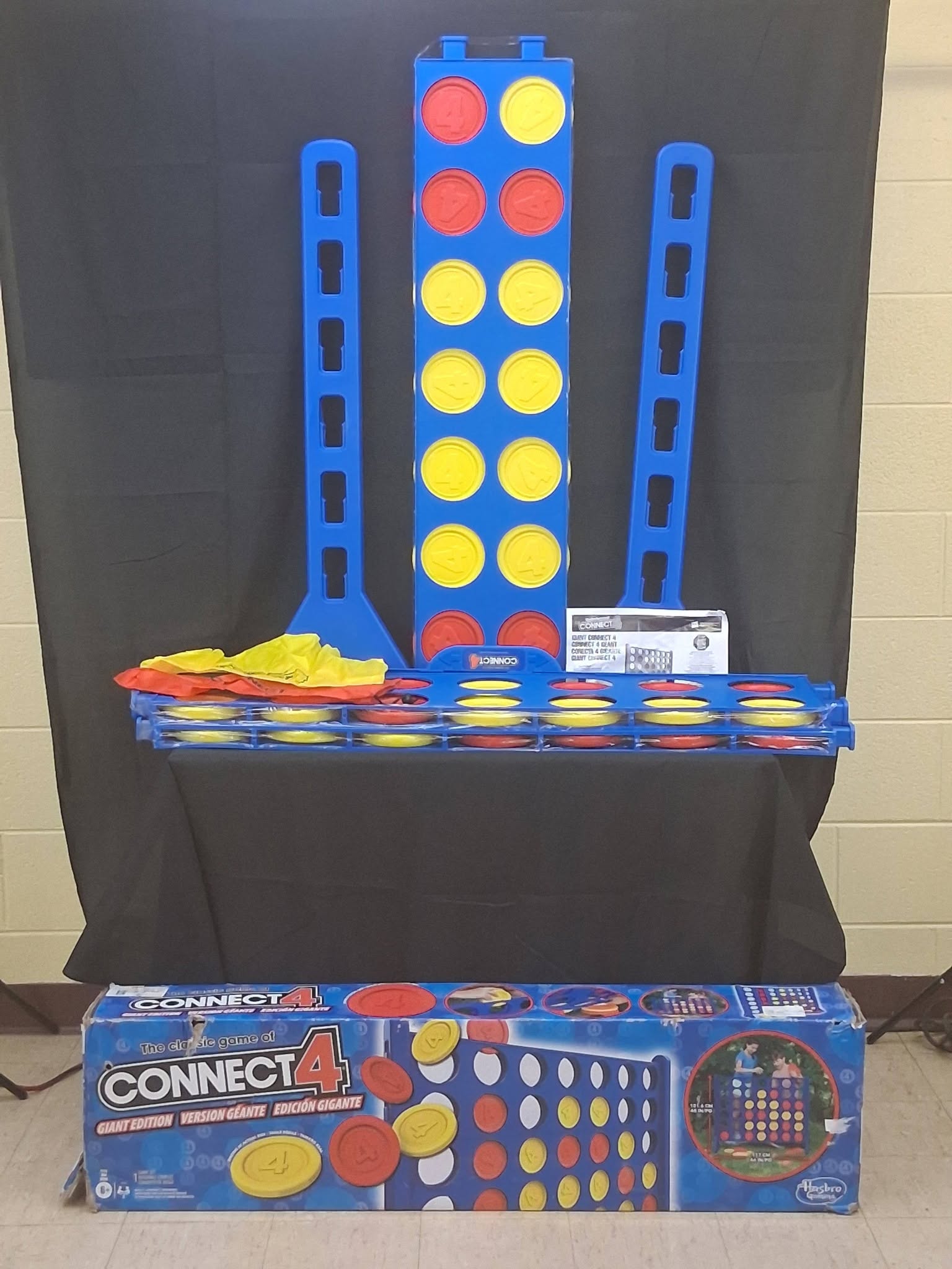 Hasbro Giant Connect Four – New Open Box – Original Box Included