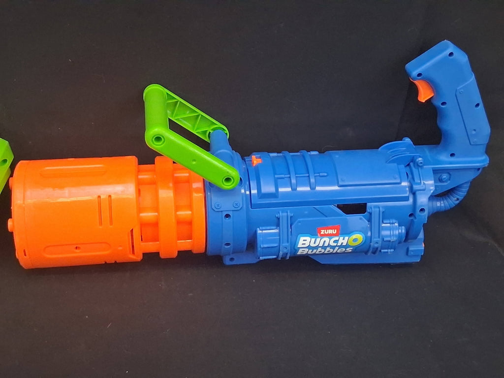 Bunch O Bubbles Bubble Blaster + Bunch O Bubble Spinning Barrel Motorized LED Bubble Blaster– Returns