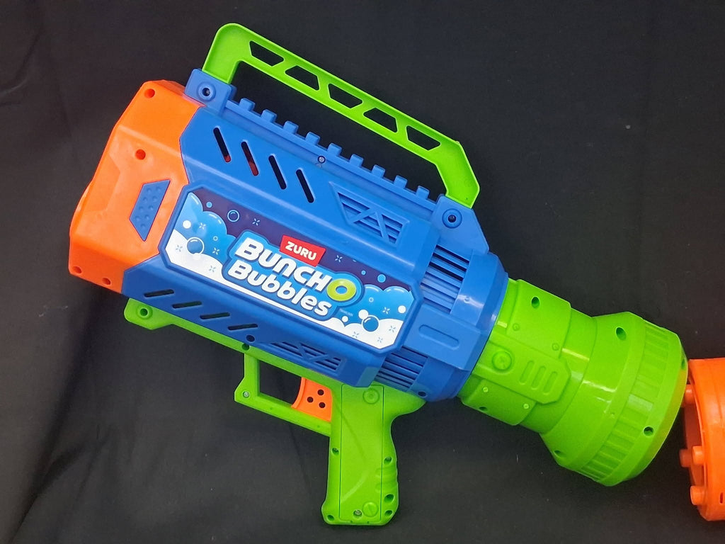 Bunch O Bubbles Bubble Blaster + Bunch O Bubble Spinning Barrel Motorized LED Bubble Blaster– Returns