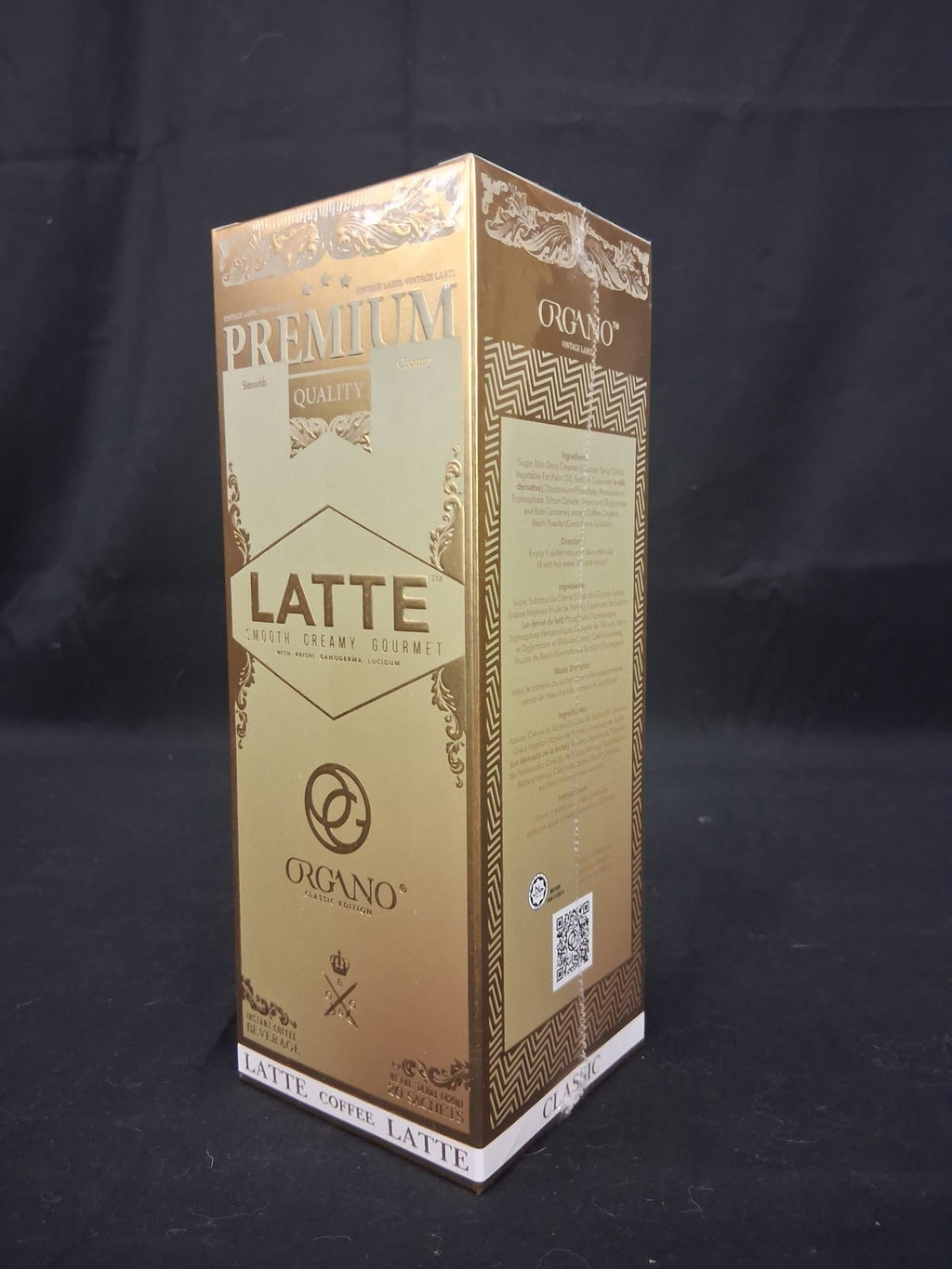 Organo Premium Qualité Latte — 20 Sachets (400g)