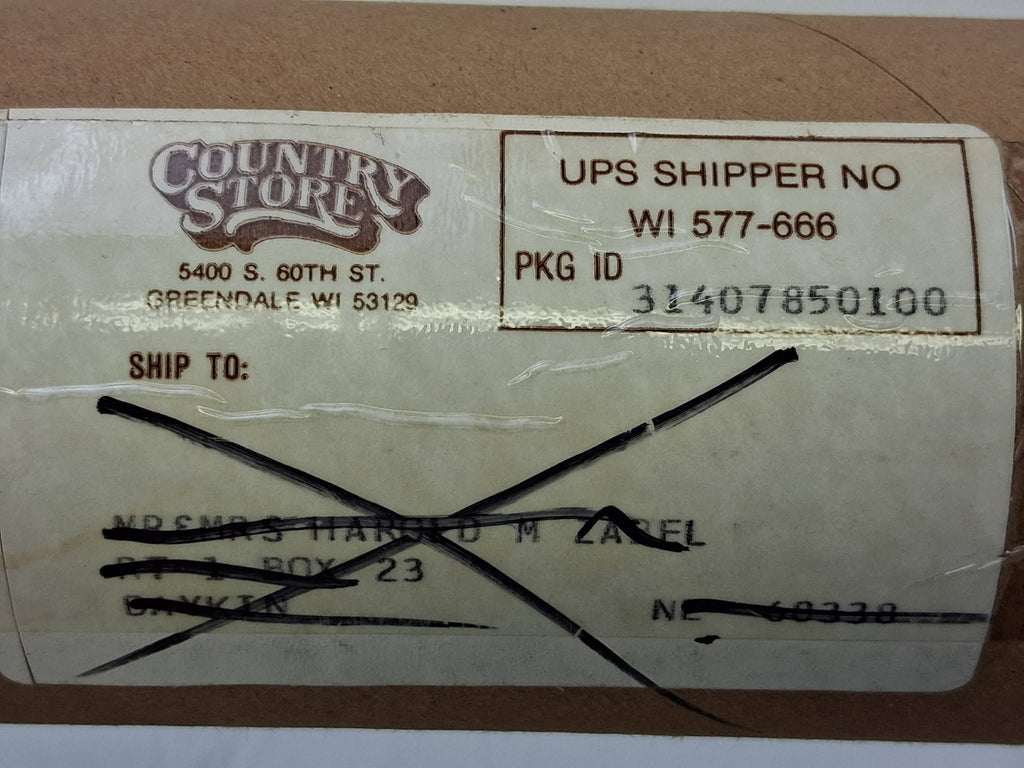 Vintage 1972 TRUE GRIT Movie Poster – John Wayne – 23.5x36 – Original Retail Issue – Shipped in 1970s UPS Tube w/ Label