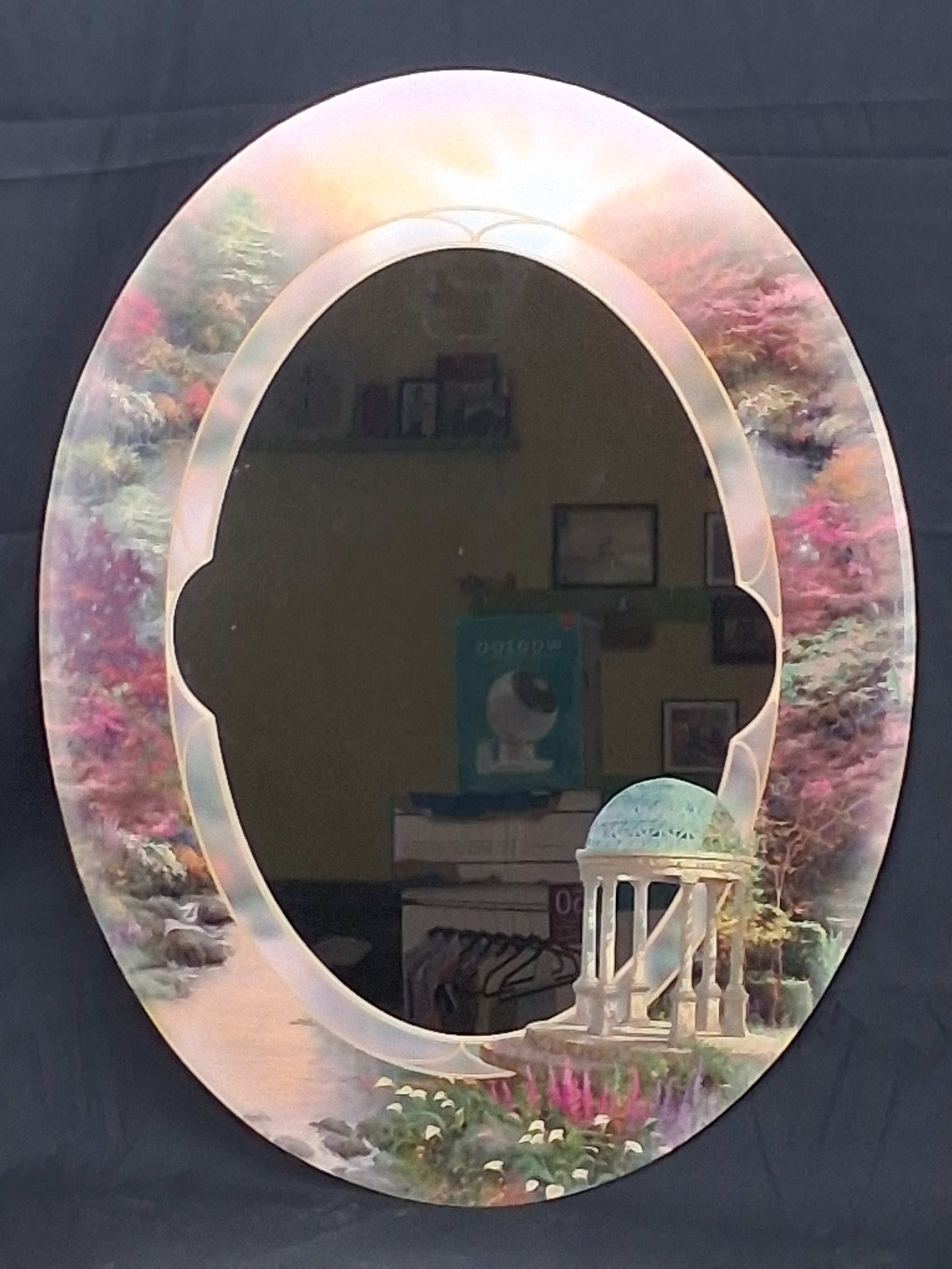 Thomas Kinkade Reflections of Peace Limited Edition Mirror – Bradford Exchange
