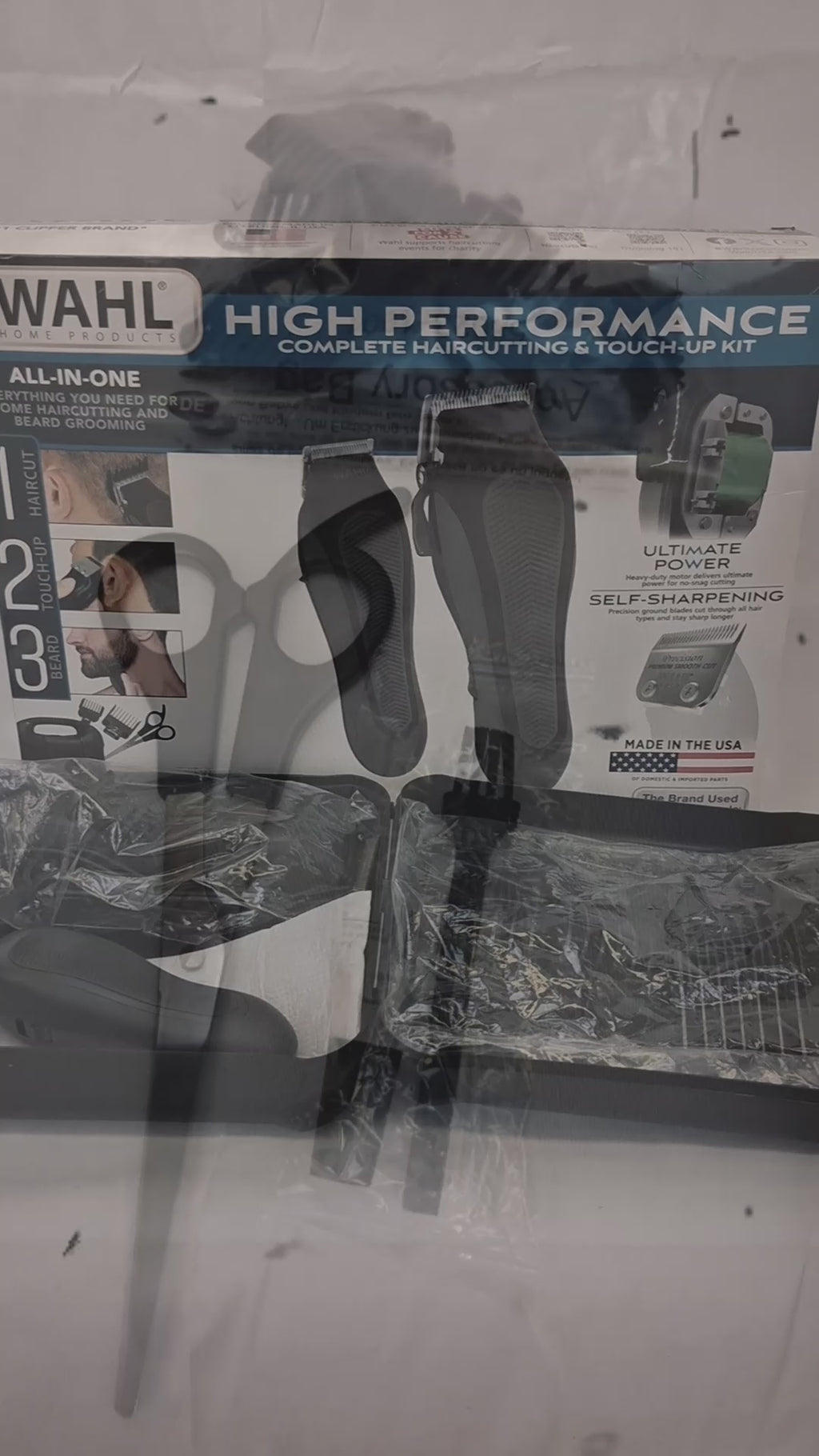 WAHL High Performance Complete Haircutting & Touch-Up Kit – All-In-One