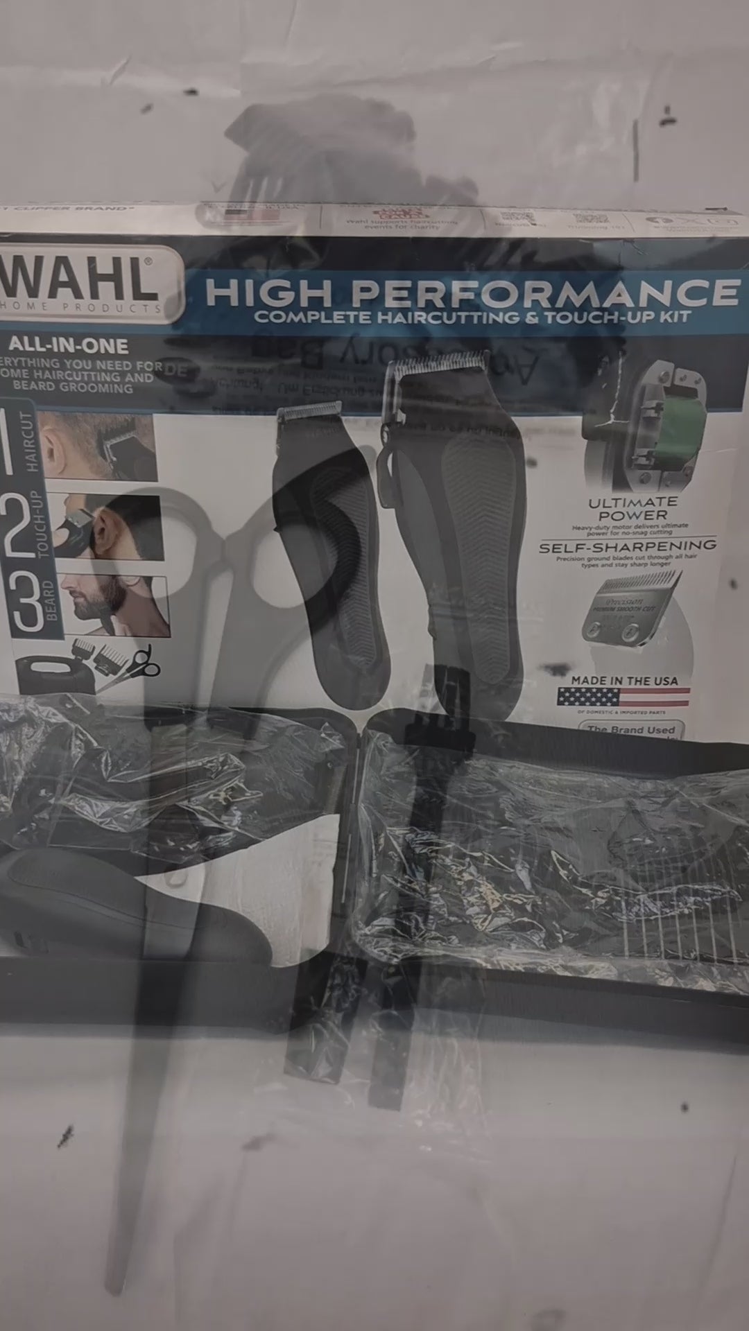 WAHL High Performance Complete Haircutting & Touch-Up Kit – All-In-One